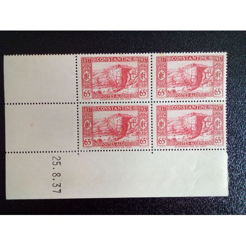 Timbre Comores Yt 131 Centenaire De La Prise De Constantine 1937