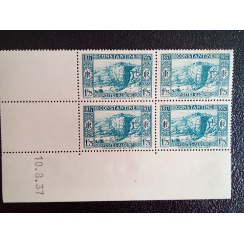 Timbre Algerie Yt 133 Centenaire De La Prise De Constantine 1937