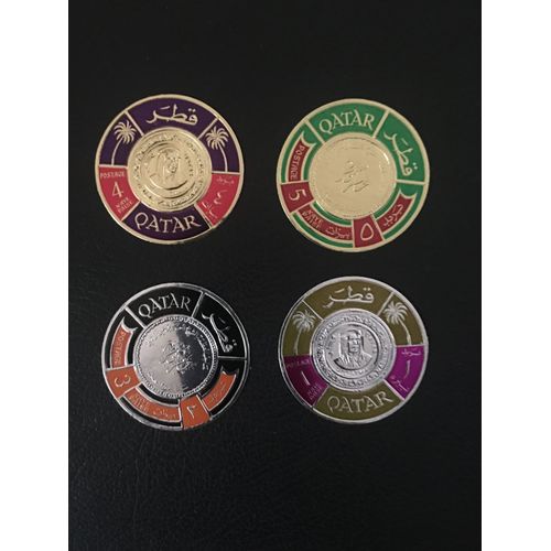 Timbres Monnaies Du Qatar