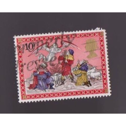Timbre Angleterre Religieux Religion Tableaux S2