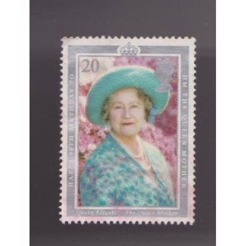 Timbre Angleterre Reine Queen Happy 90 Th Birthday Anniversaire S2