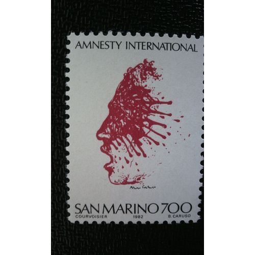 Timbre San-Marin Yt 1060 Congrès International D'amnesty International 1982