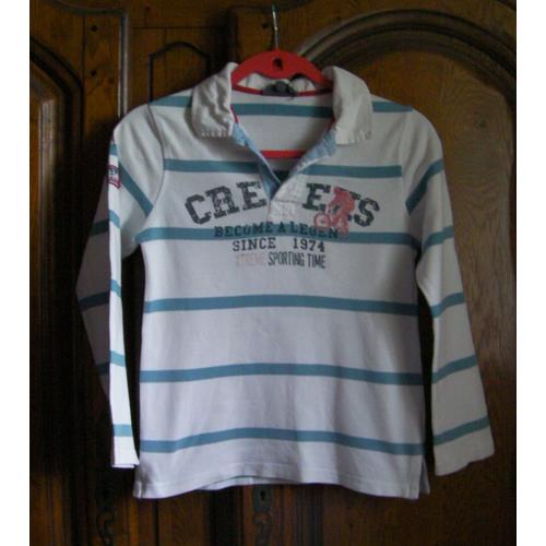 Tee-Shirt Rayé Creeks - Taille 12 Ans