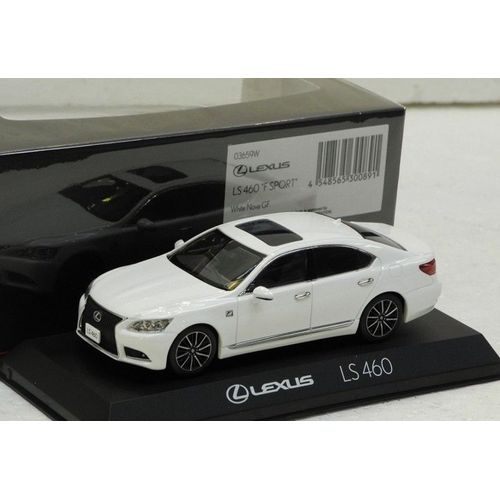 Lexus Ls 460 F Sport White Nova Gf 2015 Kyosho 03659w 1/43 Weiss Bianca Us Lux-Kyosho