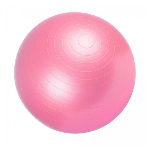 Gorilla Sports - Swiss Ball - Ballon De Gym De Plusieurs Tailles 55cm, 65cm, 75cm Et En Couleurs : Bleu, Gris, Fuchsia, Noir, Rouge, Vert - Couleur : Fuchsia - Epaisseur : 65 Cm