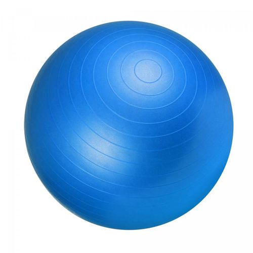 Gorilla Sports - Swiss Ball - Ballon De Gym De Plusieurs Tailles 55cm, 65cm, 75cm Et En Couleurs : Bleu, Gris, Fuchsia, Noir, Rouge, Vert - Couleur : Bleu - Epaisseur : 75 Cm