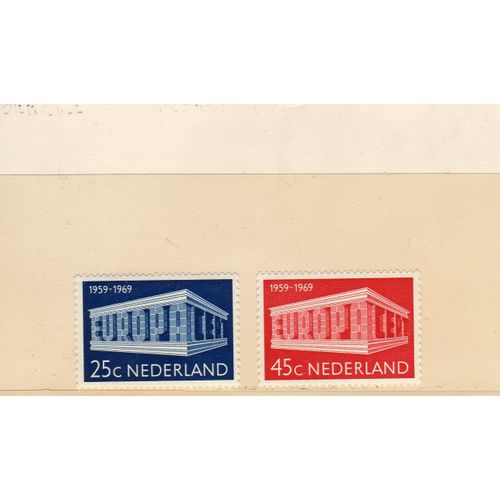 Timbres-Poste Des Pays-Bas (Europa 1969)