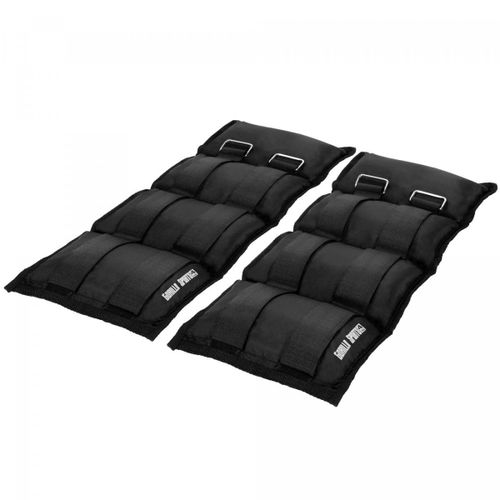 Gorilla Sports - Paire De Bandes Lestées - De 2 X 0,5 Kg À 2 X 5 Kg - Poids : 8 Kg