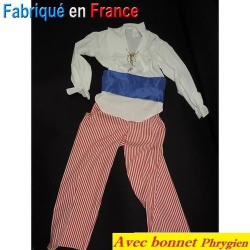 Déguisement De Sans Culotte Homme, Révolutionnaire, 1789