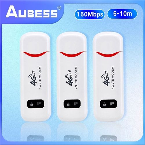 Routeur sans fil avec carte SIM, 150Mbps, 4G, adaptateur WiFi, dongle USB, modem mobile, haut débit, maison, bureau