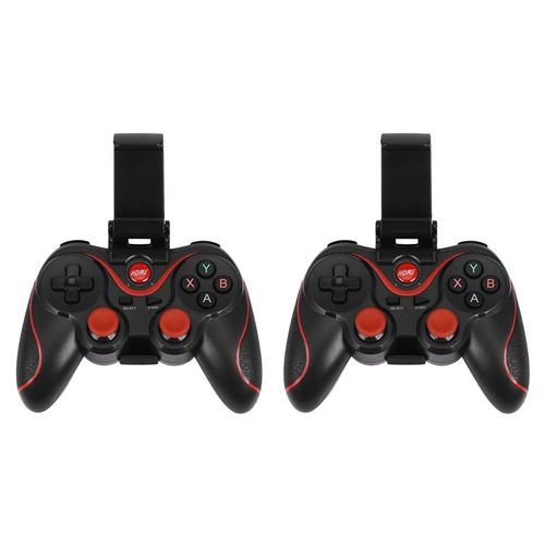 Manette De Jeu Sans Fil Bluetooth, 2 Pièces, Contrôleur Pour Ios, Android, Amazon Fire Tv Stick