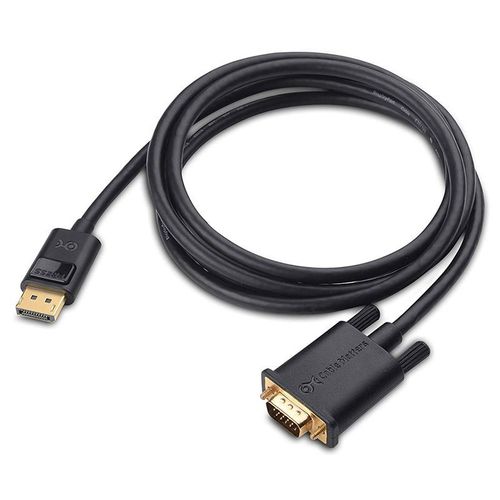 Câble Displayport vers VGA, câble DP vers VGA, 6 pieds