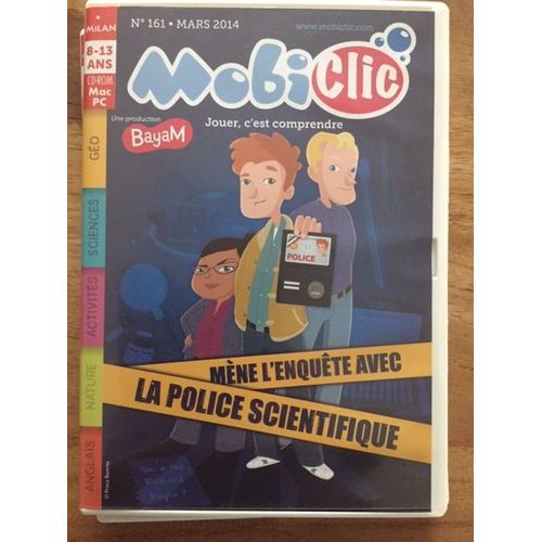 Mobiclic 161 - Mène L'enquête Avec La Police Scientifique