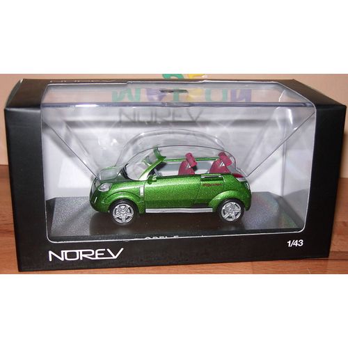 Opel Frogster Concept Car Francfort 2001 1/43 360015 No Presse-Norev