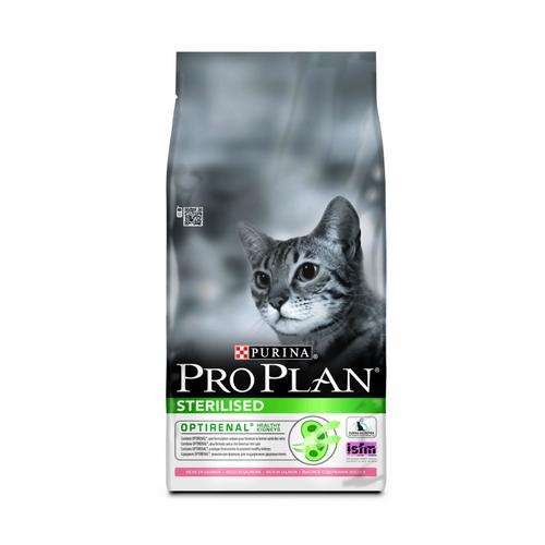 Croquettes Pour Chats Pro Plan Adulte Sterilised Saumon Sac 3 Kg