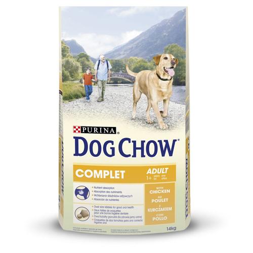 Croquettes Complet Au Poulet Pour Chien - Dog Chow - 14kg