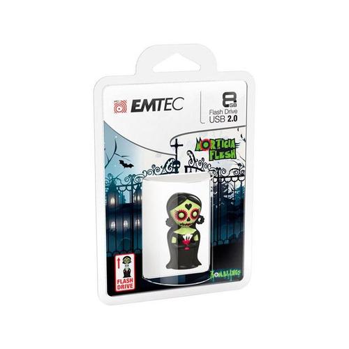 Clé USB 8 Go EMTEC Zomblings (M344 - Morticia)