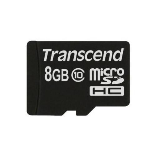 Transcend Microsd Card 8gb Sdhc Cl.10 (Ohne Adapter) Ts8gusdc10