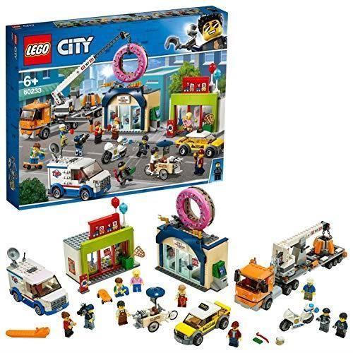 Lego®-City L'ouverture Du Magasin De Donuts Enfant De 6 Ans Et Plus, Jouet De Construction, 790 Pièces 60233