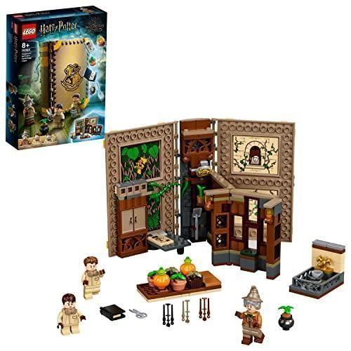 Lego 76384 Harry Potter Poudlard : Le Cours De Botanique, Livre De Collection De La Classe Dherboristerie, Mallette De Voyage