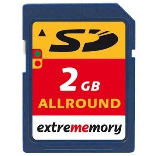 Carte mémoire SD - ExtreMemory - EXMESD02G - Capacité 2 Go