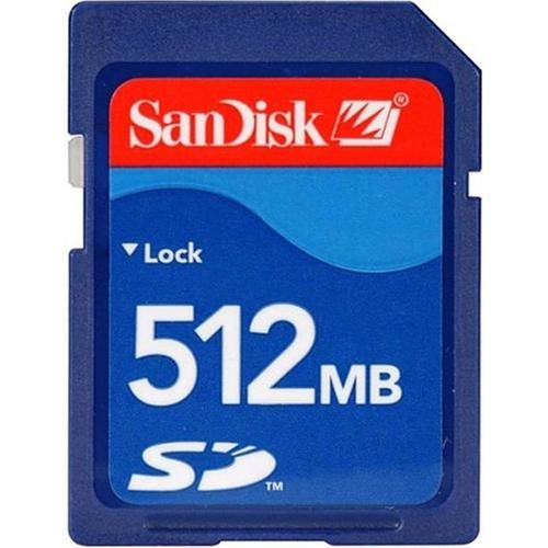 SanDisk SD - Carte mémoire flash - 512 Mo - SD