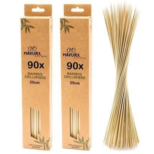 Brochettes De Kebab Mavura »Mliving Brochettes De Bambou Brochettes De Barbecue Brochettes De Gril En Bois Brochettes De Kebab Barbe
