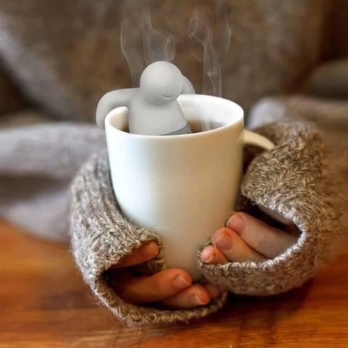 Passoire À Thé Mavura »M. Teaman Passoire À Thé Récipient À Infusion Tea Man Filtre À Thé Sachet De Thé Bâton De Thé Oeuf À Thé Boul