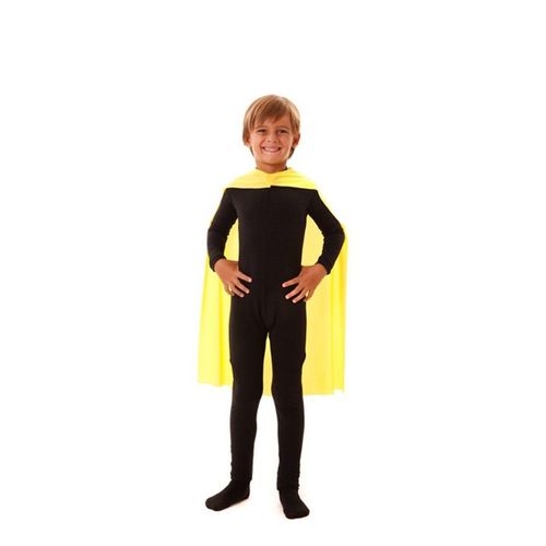 Cape Super-H?Ros Jaune Pour Enfant 70 Cm (Taille Unique Enfants)