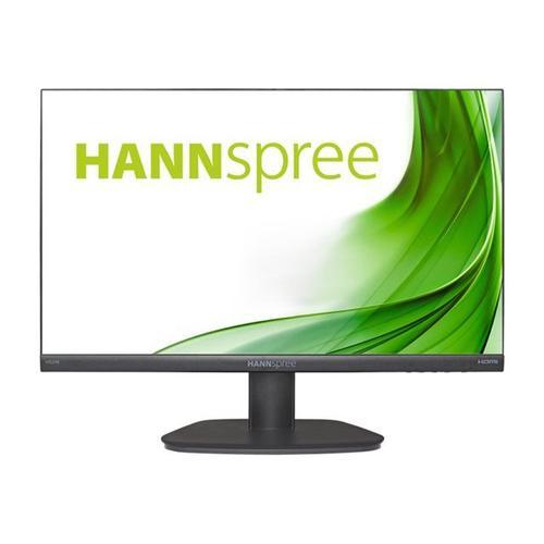 HANNS.G HS248PPB - HS Series - écran LED - 23.8" - 1920 x 1080 Full HD (1080p) @ 60 Hz - 250 cd/m² - 1000:1 - 5 ms - HDMI, VGA, DisplayPort - haut-parleurs - texture noire