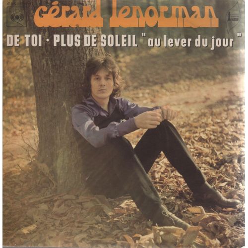 Disque 45 Tours Gerard Lenorman - 1972 - Série Gemini