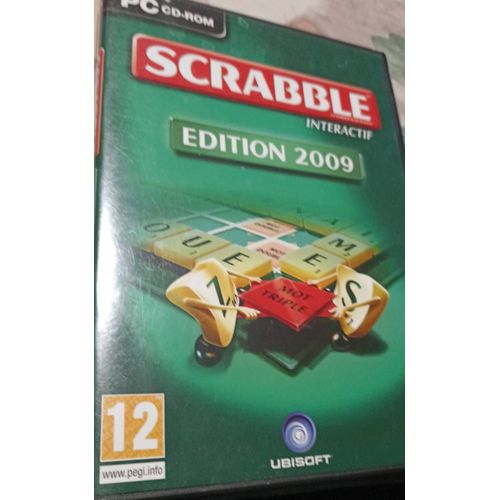 Jeu Pc Cd Rom Scrabble Interactif.Edition 2009.