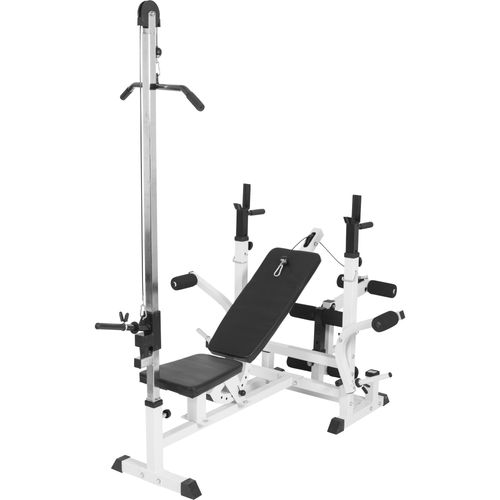 Gorilla Sports - Banc De Musculation Universel Complet (Banc + Option Poulie)