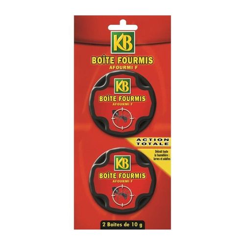 Kb Antifourmis - 2 Boîtes Appât De 10 G