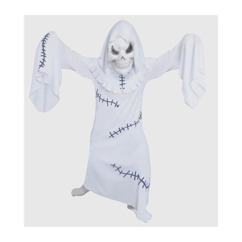 Déguisement De Fantôme Blanc Pour Enfants Et Adolescents Pour Halloween (Taille 9-11a)
