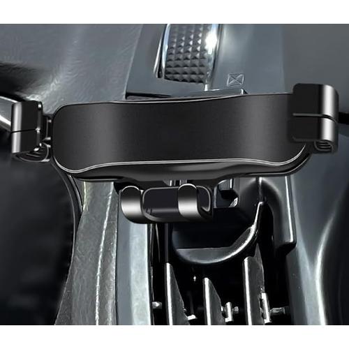 Support Telephone Voiture Pour Ford Kuga 2013 2014 2015 2016 2017-2023, Porte Téléphone Voiture Rotatif À 360°, Support Téléphone Grille Aeration Portable Stable Pour Automobile,A Black