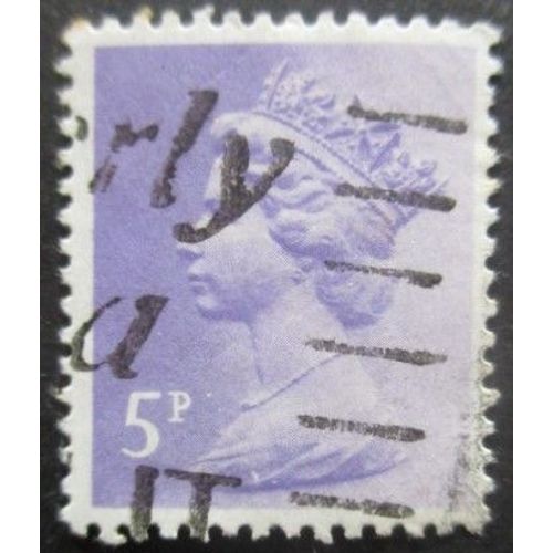 Royaume-Uni N°613a Dentelé 14 Oblitéér