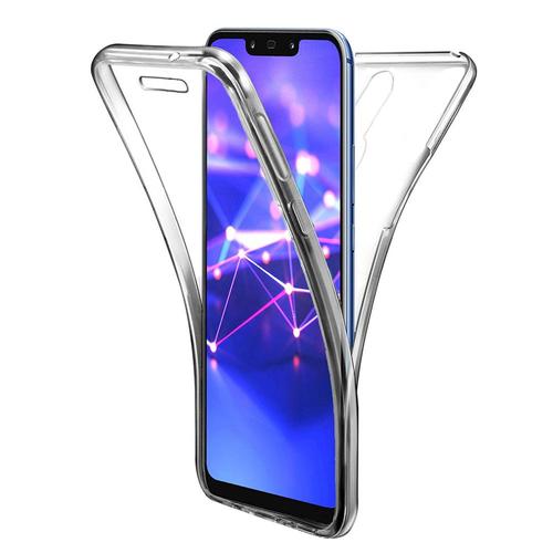 Coque Avant Et Arrière Silicone Pour Huawei Mate 20 Lite 6.3" 360° Protection Intégrale - Transparent