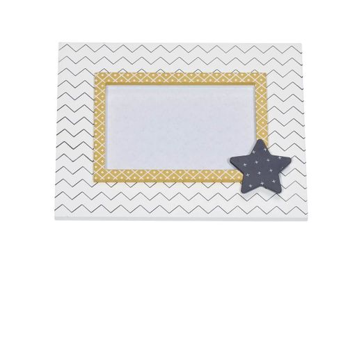 Cadre photo chevrons Hello - Sauthon