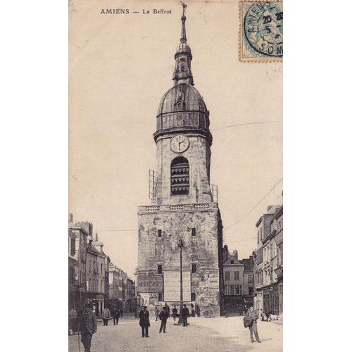 Carte Postale Ancienne /Amiens,Le Beffroi,1920