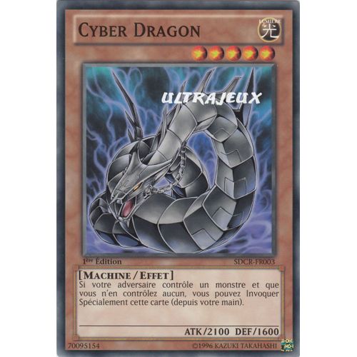 Yu-Gi-Oh! - Sdcr-Fr003-N - Cyber Dragon - Commune