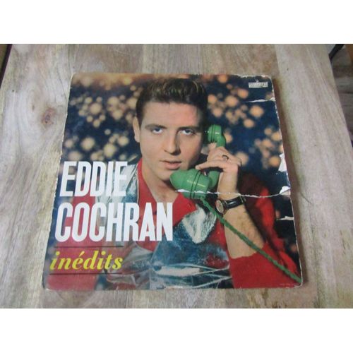 Album Vinyle 33t Eddie Cochran - (Inédits) - 1964 - France