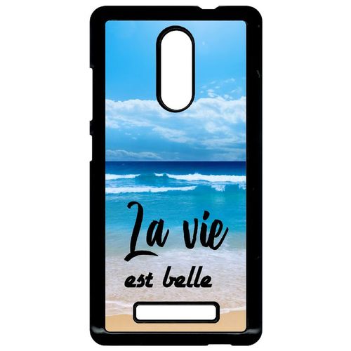 Coque Xiaomi Redmi Note 3 - La Vie Est Belle Fond Mer - Noir