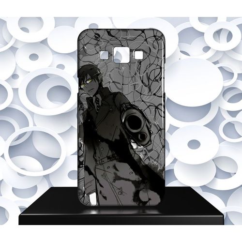 Coque Design Samsung Galaxy E7 Manga Blue Exorcist - Ao No Exorcist - Réf 01