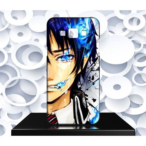 Coque Design Samsung Galaxy E7 Manga Blue Exorcist - Ao No Exorcist - Réf 03