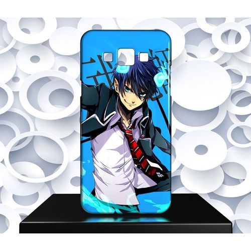 Coque Design Samsung Galaxy E7 Manga Blue Exorcist - Ao No Exorcist - Réf 09