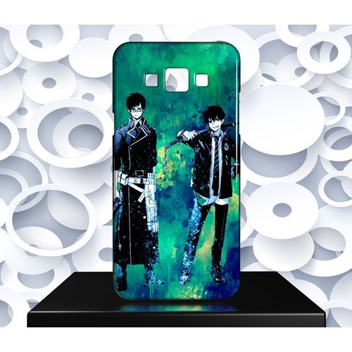 Coque Design Samsung Galaxy E7 Manga Blue Exorcist - Ao No Exorcist - Réf 10