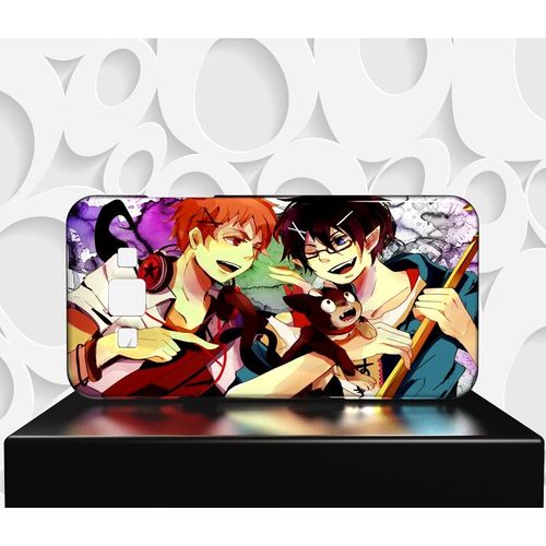 Coque Design Samsung Galaxy E7 Manga Blue Exorcist - Ao No Exorcist - Réf 13