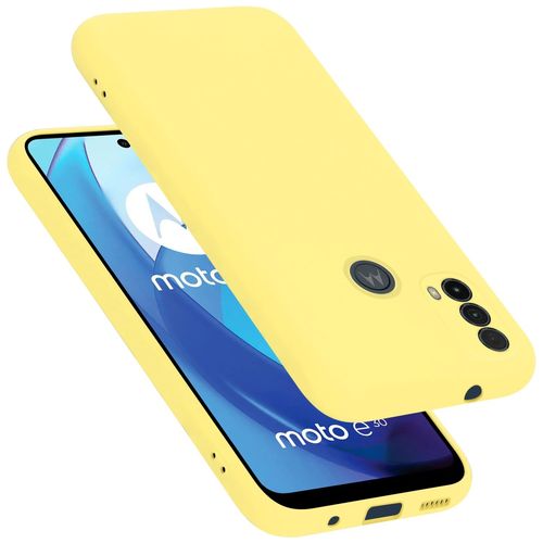 Cadorabo Housse Compatible Avec En Liquid Yellow - Étui De Protection En Silicone Tpu Flexible