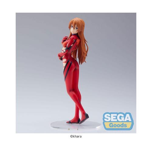 Evangelion : 3.0+1.0 Thrice Upon A Time - Statuette Spm Asuka Langley On The Beach (Re-Run) 21 Cm
